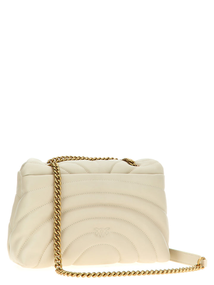 Love Puff Classic Crossbody Bags White