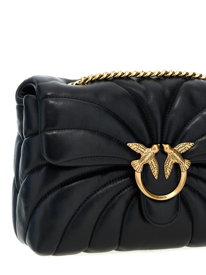 Love Puff Classic Crossbody Bags Black