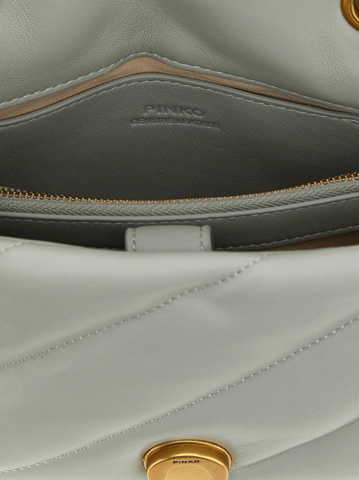 Pinko Mini Love Puff Crossbody Bags - Gray | 68c70ae9a534420bed668a2d4e9e1dff2ac1dfbe