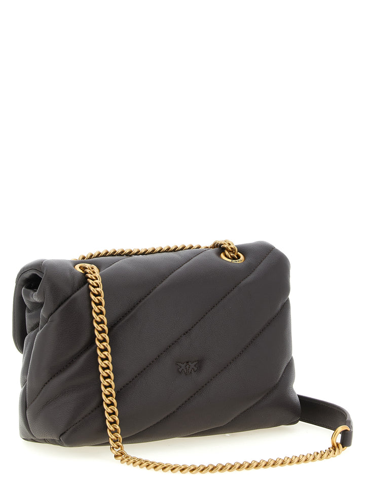 Pinko Love Bag Puff Piccola Crossbody Bags - Brown | 5d923705e4c26bbdba6edbb623b7d8cccc5a4fd1