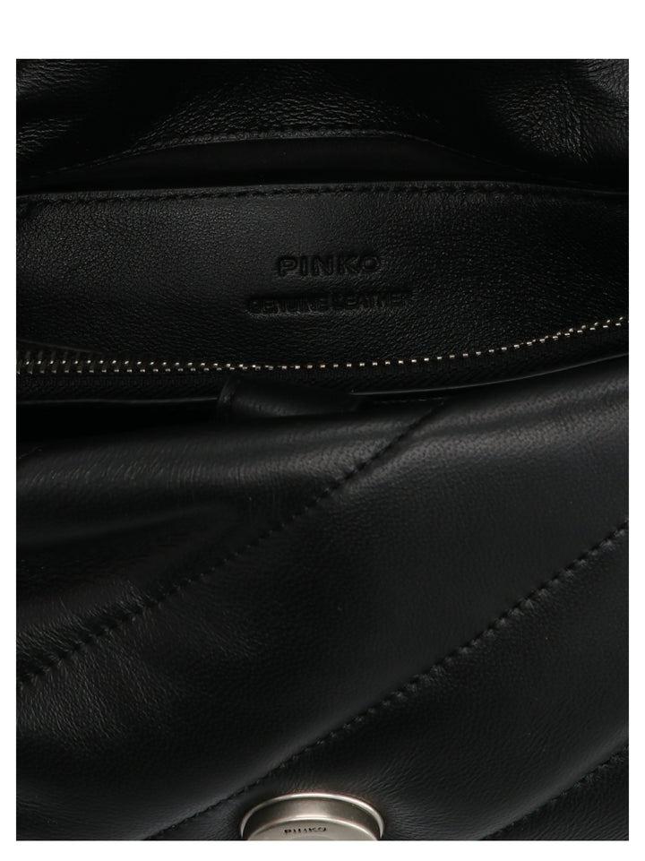 Pinko Mini Love Puff Crossbody Bags - Black | dac41317be80e781b1f7d0fc2b2a5a8ab7a388fd
