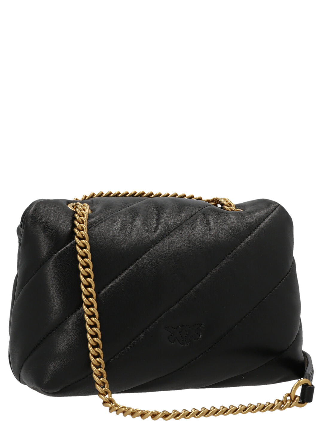 Love Mini Puff Crossbody Bags Black