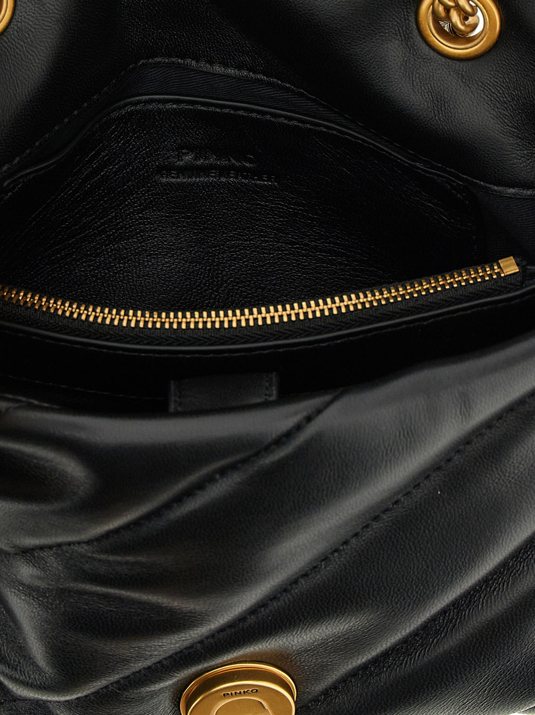 Pinko Mini Love Puff Crossbody Bags - Black | b8d9da71eb6616568cfd4fc3e07bbc88c05925fe