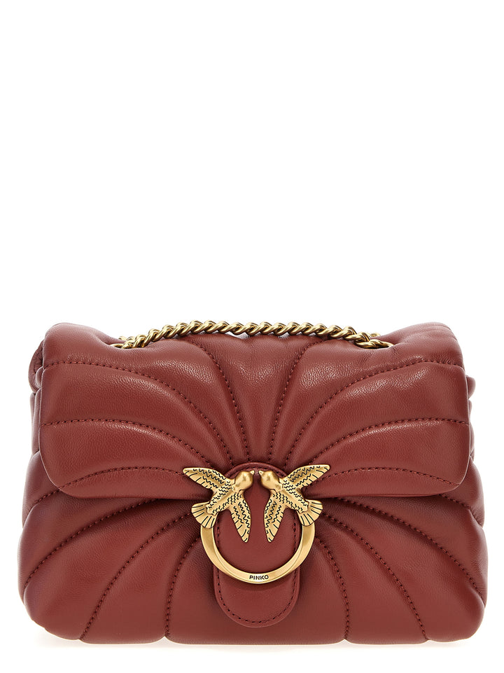 Love Puff Mini Crossbody Bags Red