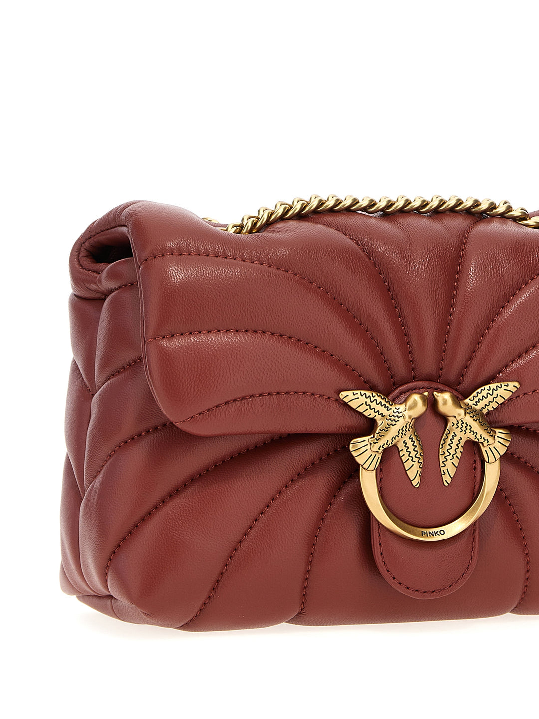 Love Puff Mini Crossbody Bags Red