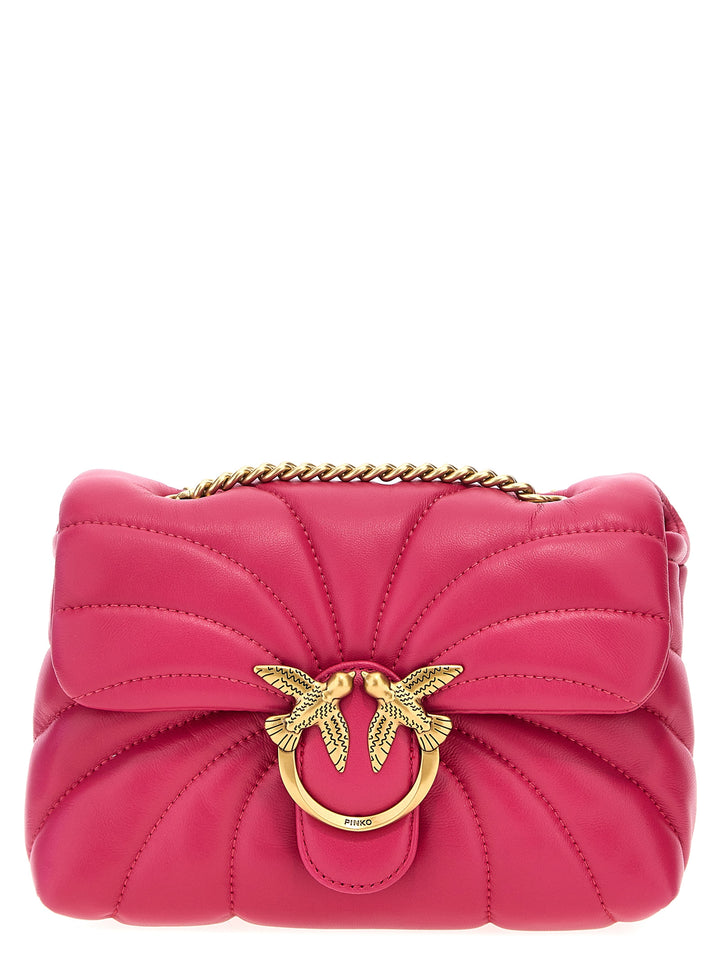 Love Puff Mini Crossbody Bags Fuchsia