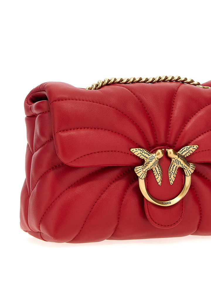 Love Puff Mini Crossbody Bags Red