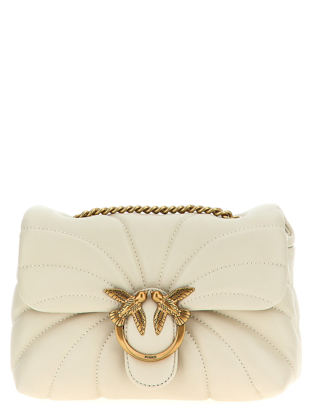 Love Puff Mini Crossbody Bags White