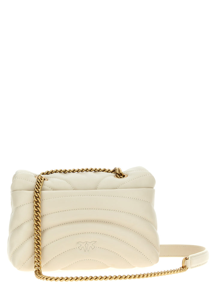 Love Puff Mini Crossbody Bags White