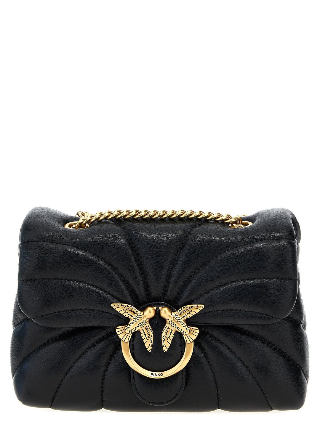 Love Puff Mini Crossbody Bags Black