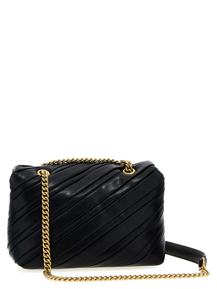 Love Puff Mini Crossbody Bags Black