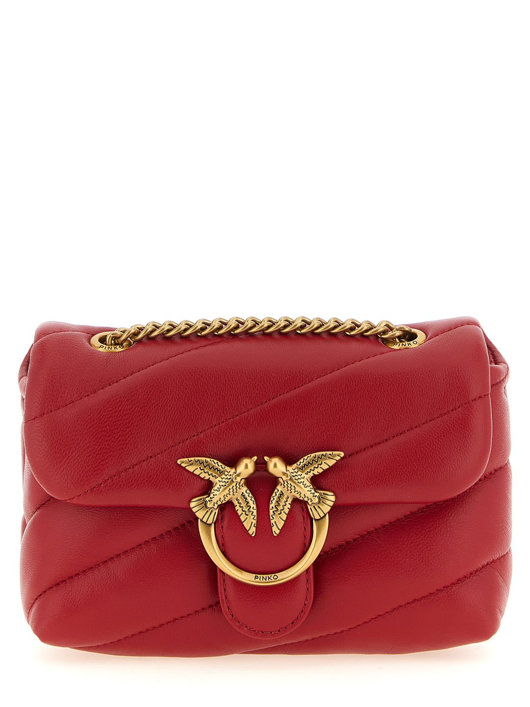 Pinko Baby Love Puff Crossbody Bags - Red | 1748016dc40e7e6941def6f0d38a95df8886e86c