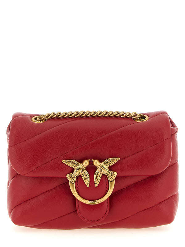 Baby Love Puff Crossbody Bags Red