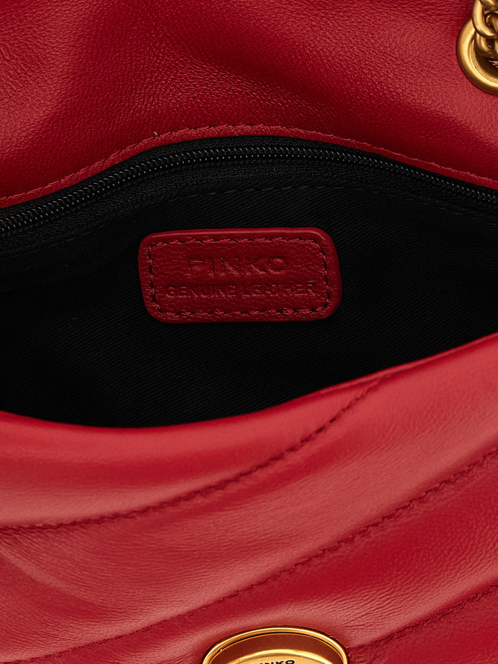 Pinko Baby Love Puff Crossbody Bags - Red | 6f60e3e8f797f6421677f2702afae2f4938b40e9