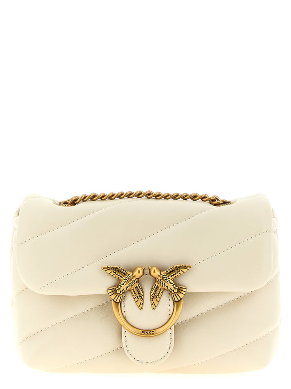 Baby Love Puff Crossbody Bags White
