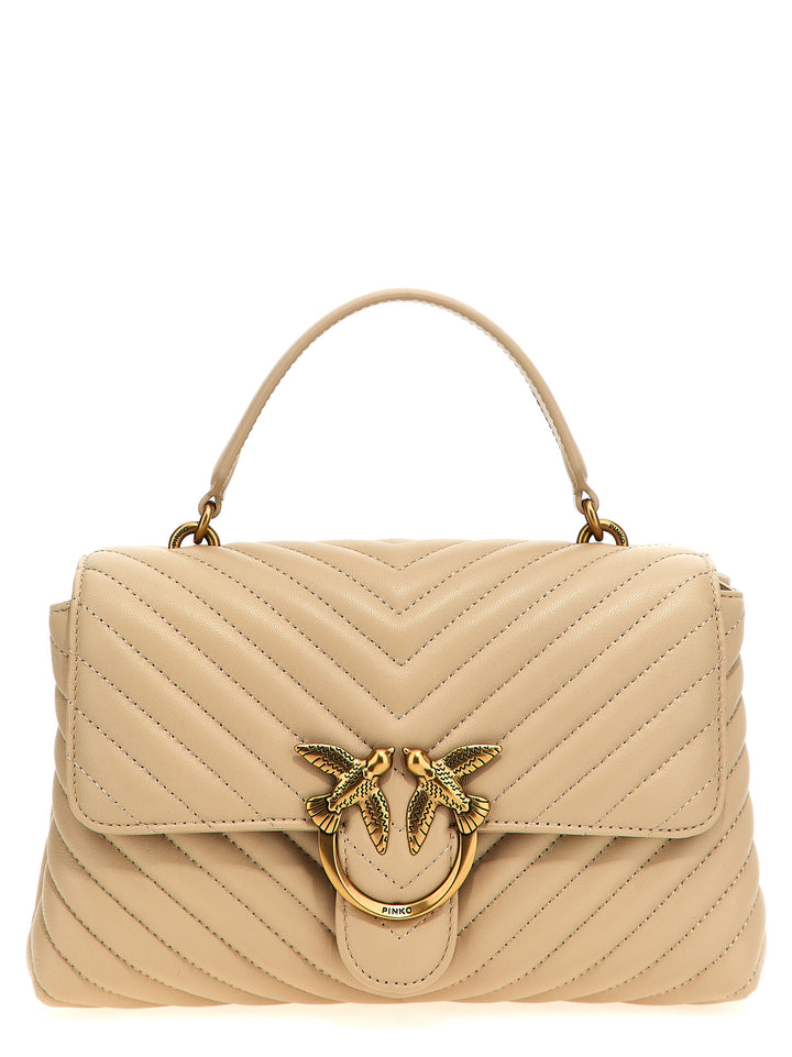 Pinko Classic Love Bag Puff Hand Bags - Beige | a3b1785133f68ca542e4782edda1d2deb2675ec3