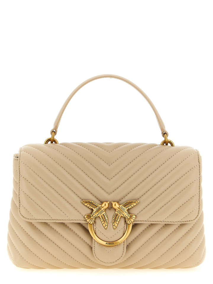 Pinko Classic Love Bag Puff Hand Bags - Beige | def5afed519c78f7690a7bb1e1da1d989c77a15a