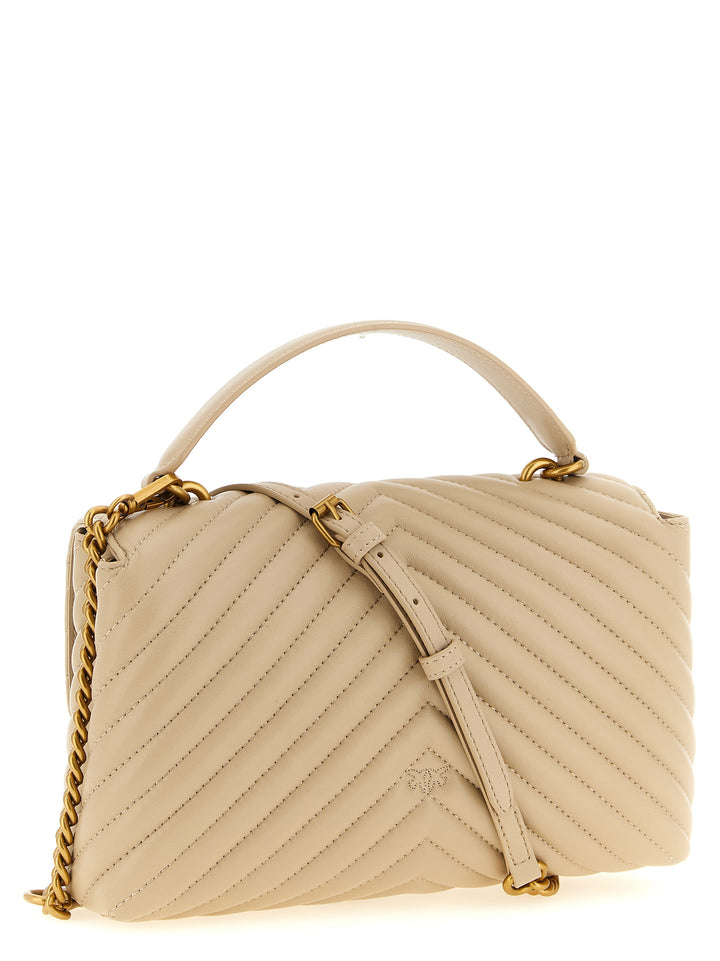 Pinko Classic Love Bag Puff Hand Bags - Beige | 09198329e1c64b700e05df6244b4559221ff3c3c