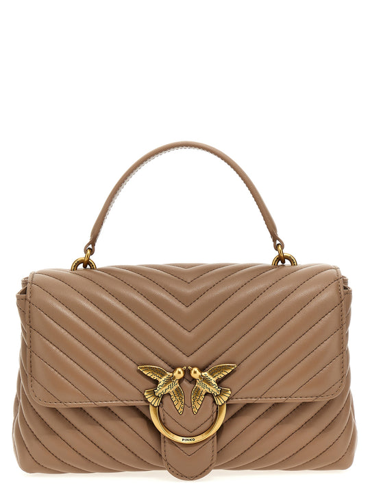Love Ladu Puff Hand Bags Beige