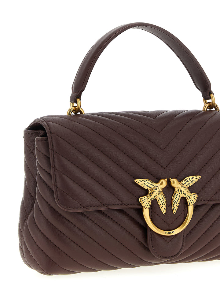 Pinko Love Lady Puff Classic Hand Bags - Brown | 34227320affbf1a775b7b256a4562134759fff29