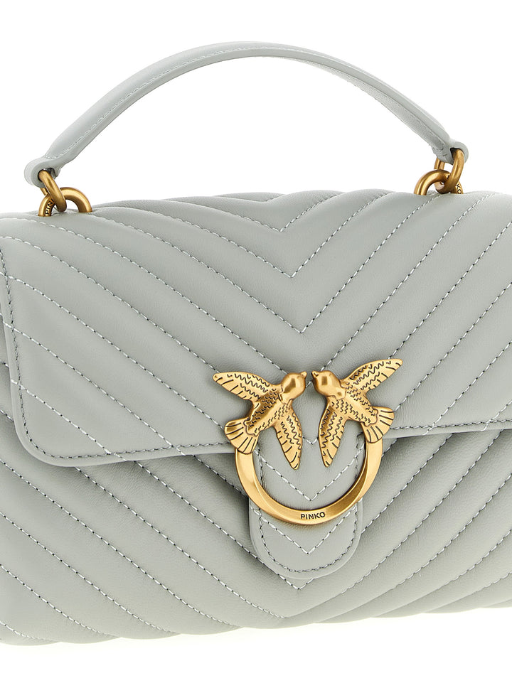Pinko Mini Lady Love Puff Hand Bags - Gray | 07cb654aeab6b6339e51dbf4eb7436dcf6c2cd2d