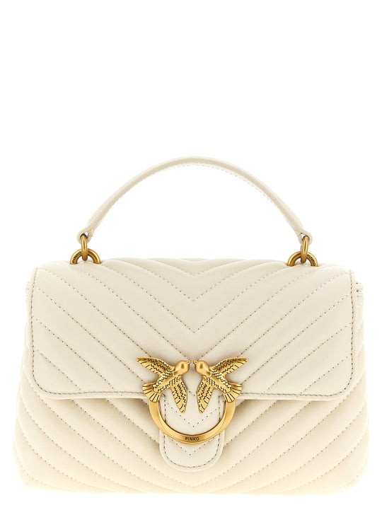 Mini Lady Love Puff Hand Bags White