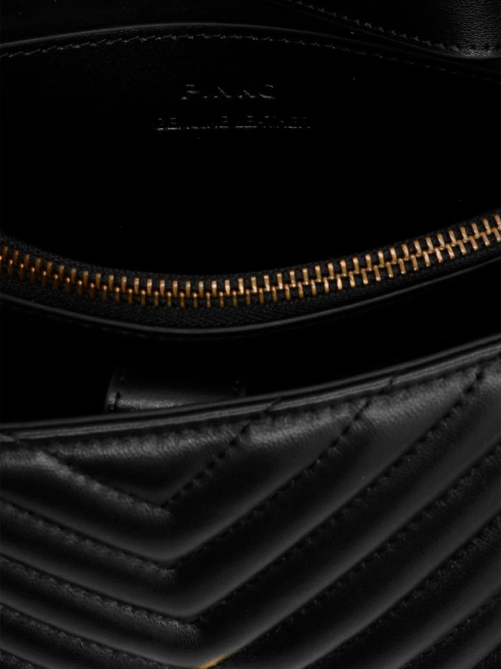 Pinko Mini Lady Love Puff Hand Bags - Black | 595acc5671e99e7abe47f8e9d50008b3c1f83bcd