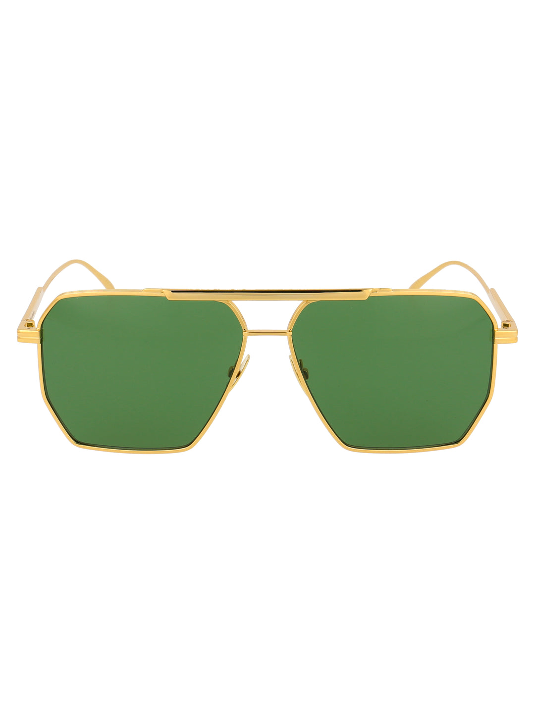 Bottega Veneta SUNGLASSES - Gold | d7e9f962a4fe4e0e14cba680df34e74cde7f8960