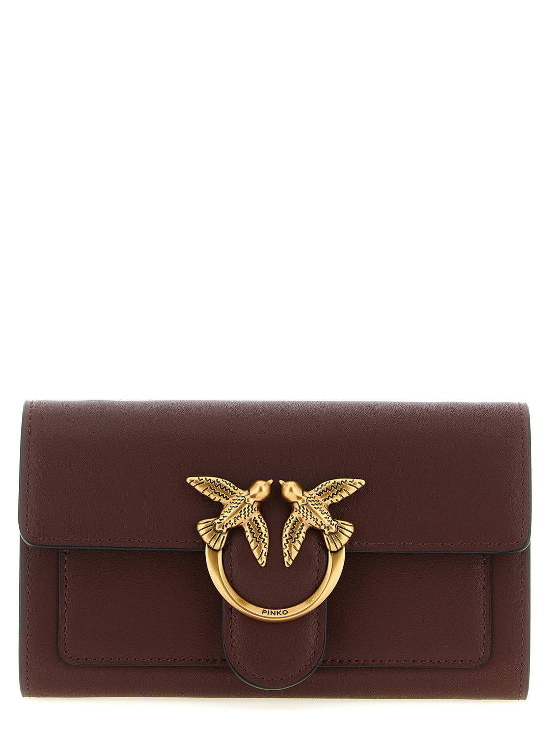 Pinko Love Simply Wallets and Card Holders - Bordeaux | b8c8eafb40c3c212465e9a65bd299f42b06c6205