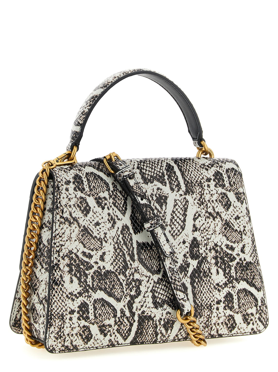 Pinko Love Bag Hand Bags - Gray | 76798f6c153465f2ee7f2c6dd14c27fffdbf1dc1