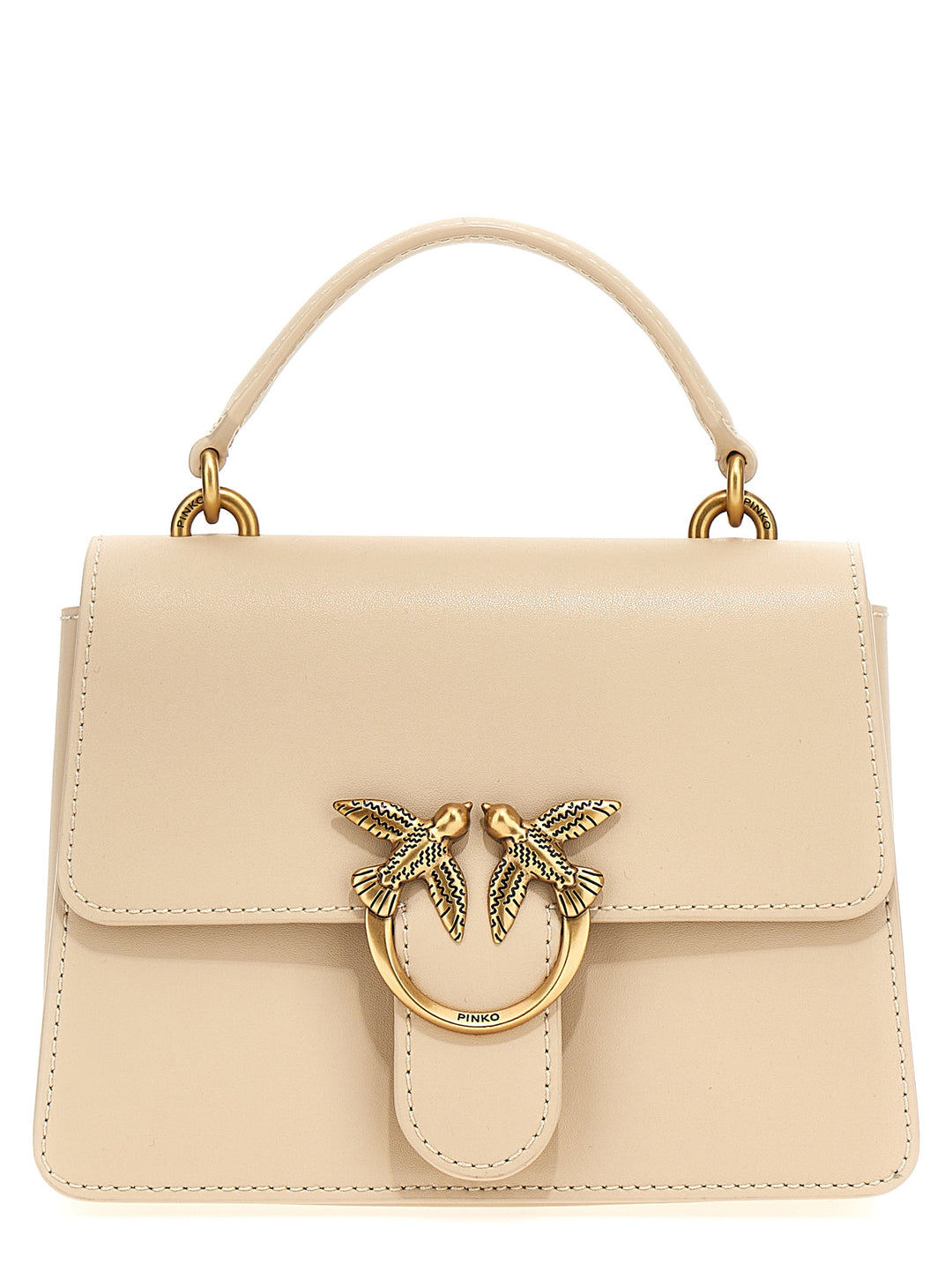 Love One Hand Bags Beige