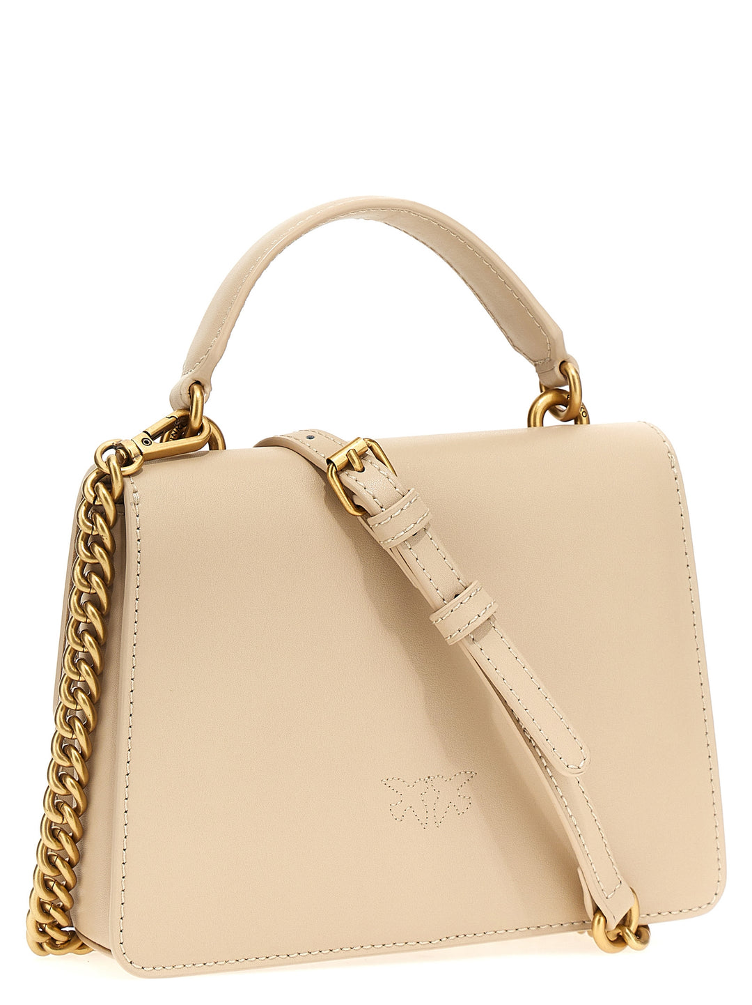 Love One Hand Bags Beige