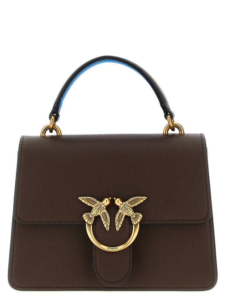 Pinko Mini Love Hand Bags - Brown | 255fcd8d65583bd17c4ade8ab537a52c28bad084