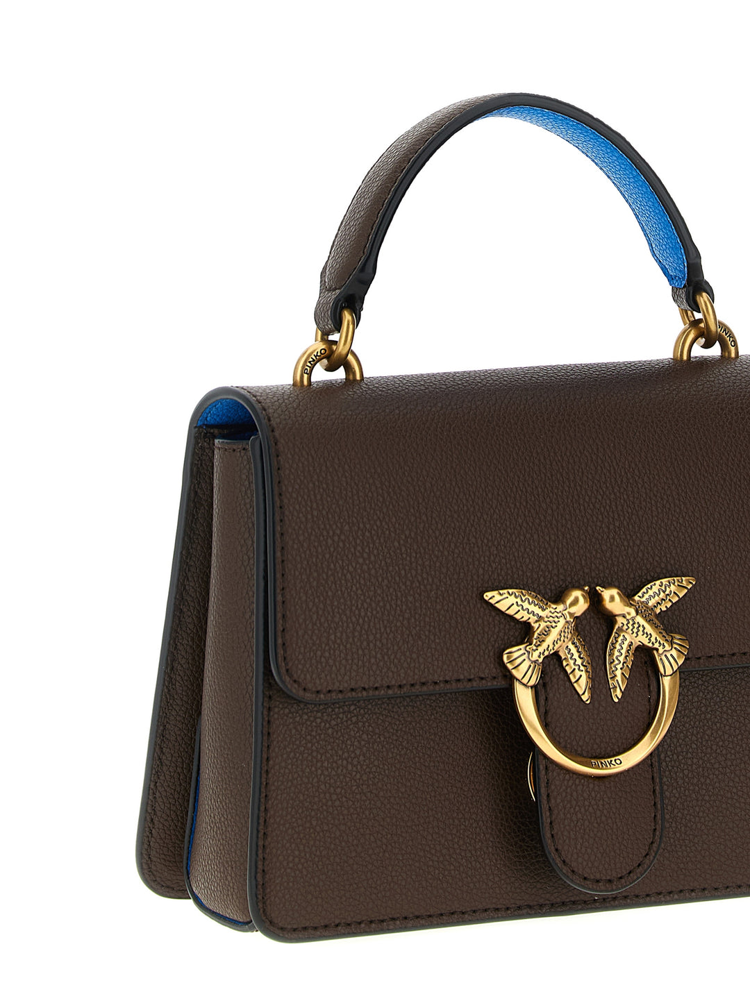 Pinko Mini Love Hand Bags - Brown | 8815e5e3885119d2c2e5c4c2f169fae94e0cf929