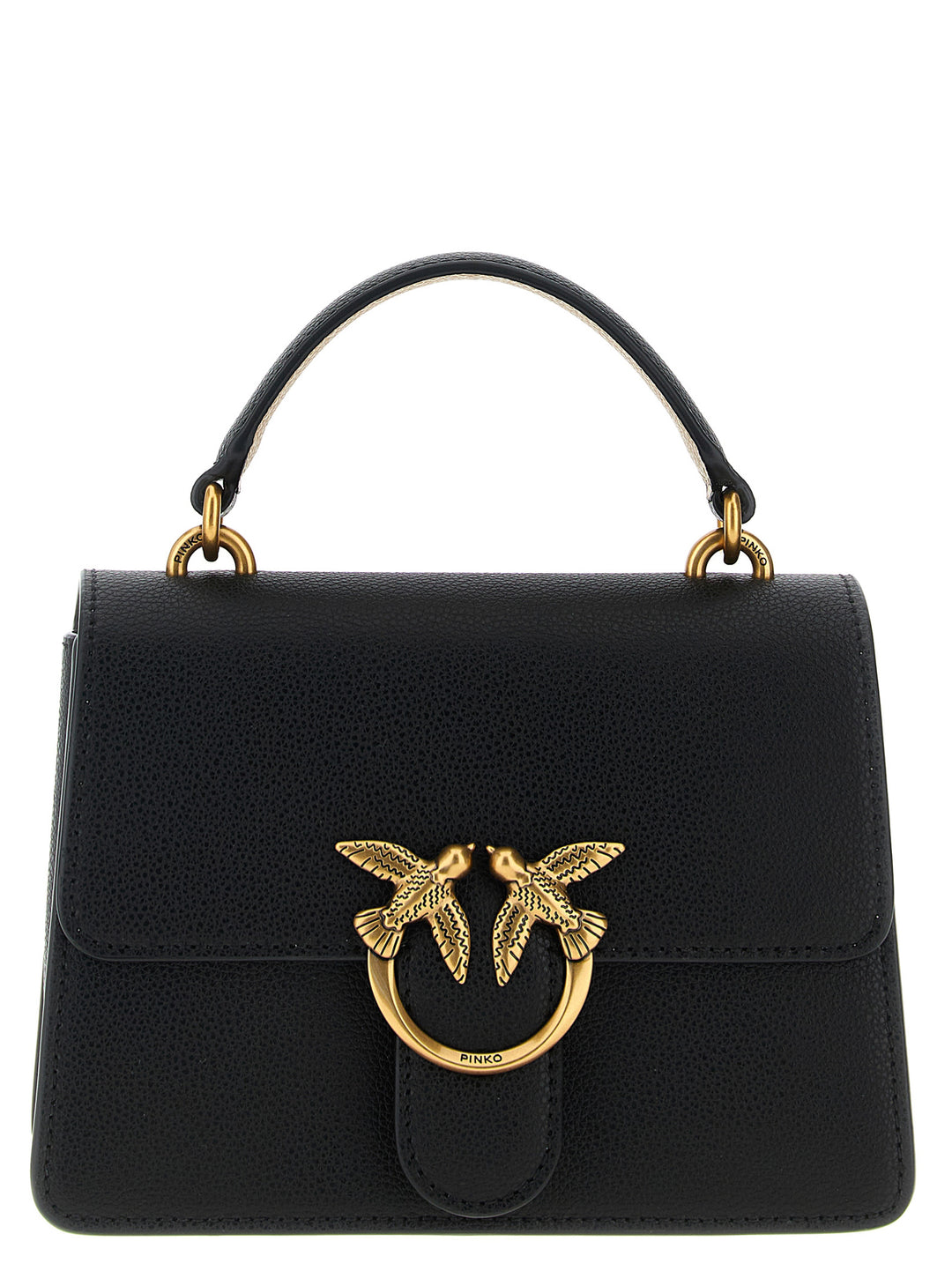 Pinko Mini Love Hand Bags - Black | 60b15c2f6214d0d0ecb94eda7e1db6eaa4643d41