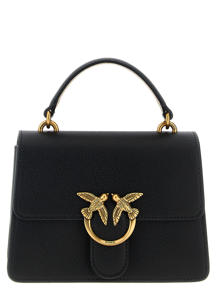 Pinko Mini Love Hand Bags - Black | 60b15c2f6214d0d0ecb94eda7e1db6eaa4643d41