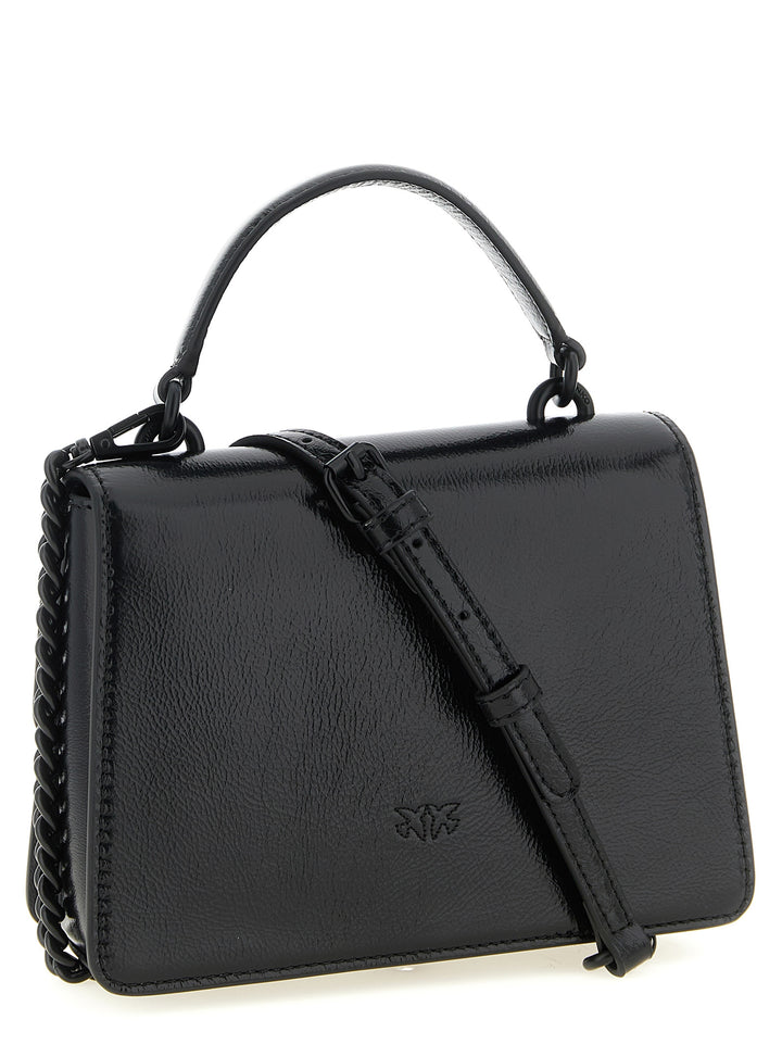 Pinko Mini Love One Light Hand Bags - Black | ad5c5e0ce1f62e5638485afcc3dba1cd3bbe7c7e