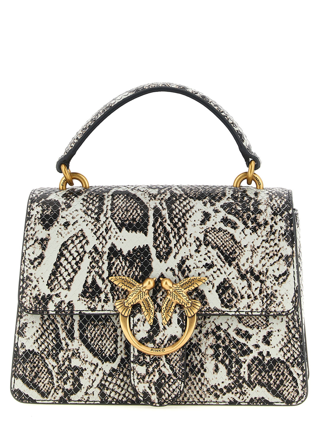 Pinko Mini Love One Light Hand Bags - Gray | 6046e1693812d763d1153baccdf47f07e6ef4a2f