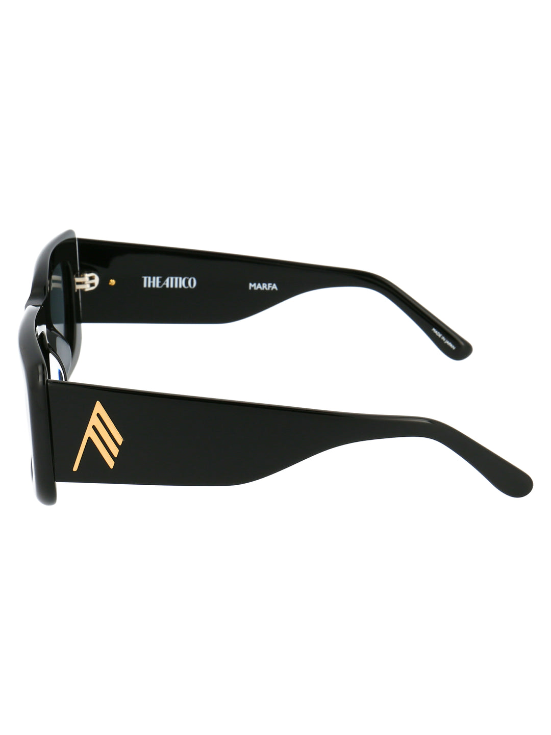The Attico SUNGLASSES - Black | 9872c9f2a8b6ae174796c6a6821716facf560160