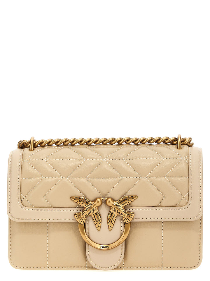 Love One Mini Crossbody Bags Beige