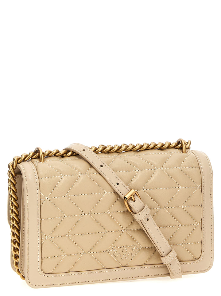 Love One Mini Crossbody Bags Beige