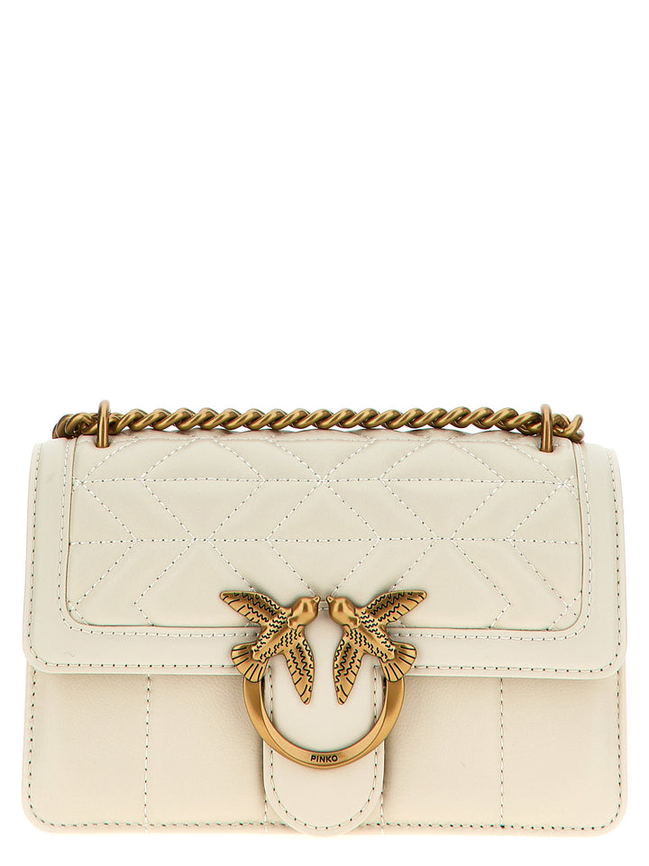 Love One Mini Crossbody Bags White