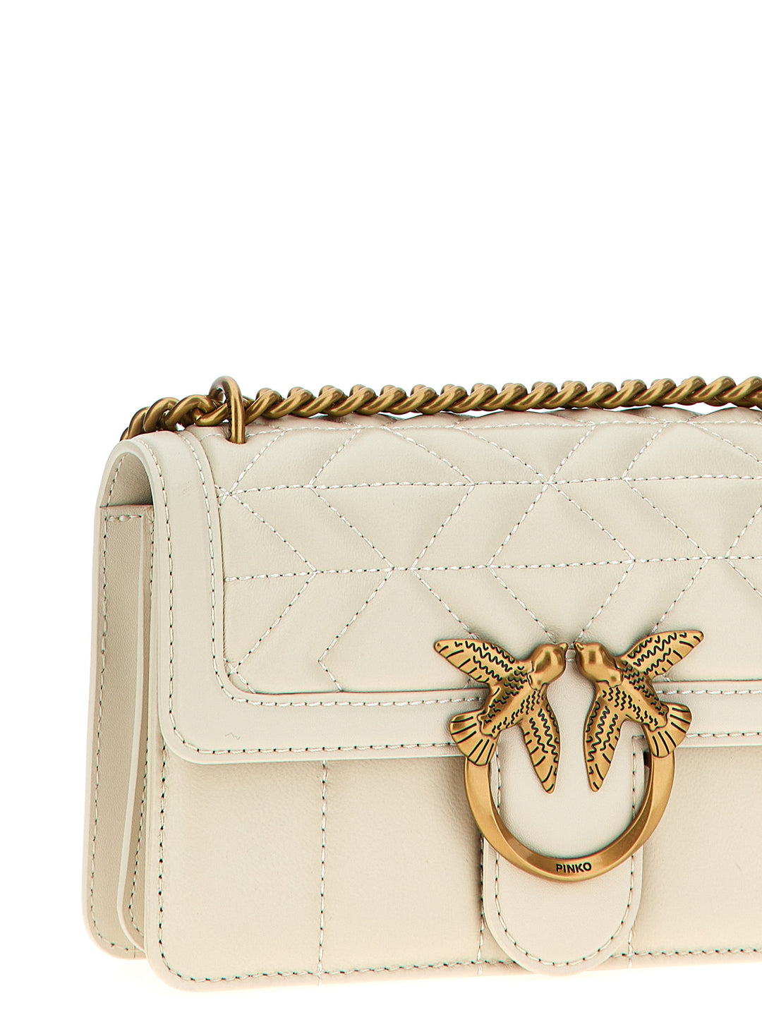 Love One Mini Crossbody Bags White