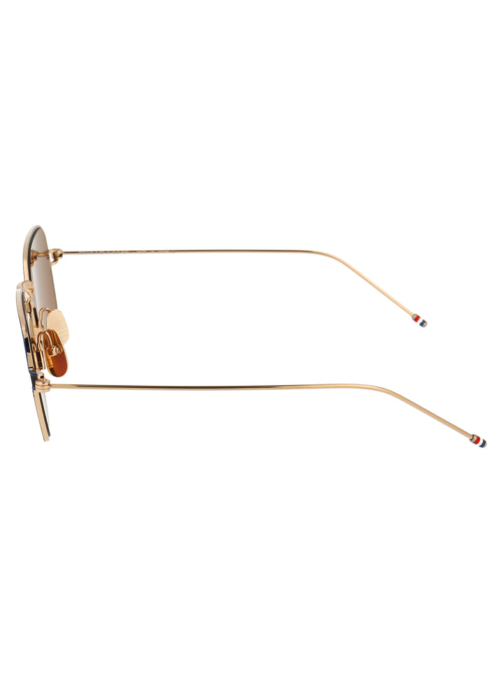 Thom Browne SUNGLASSES - Silver | 6f3f56c4b7bd1ea4ffaaab17445265586e68fd75