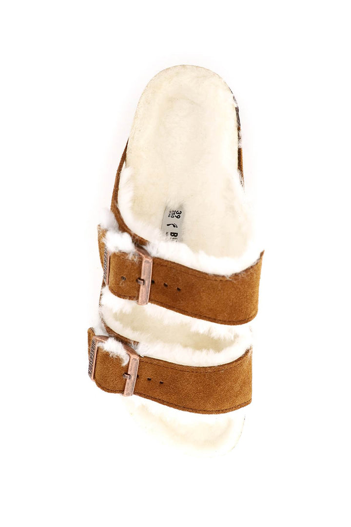 Arizona Shearling Mules Narrow Fit