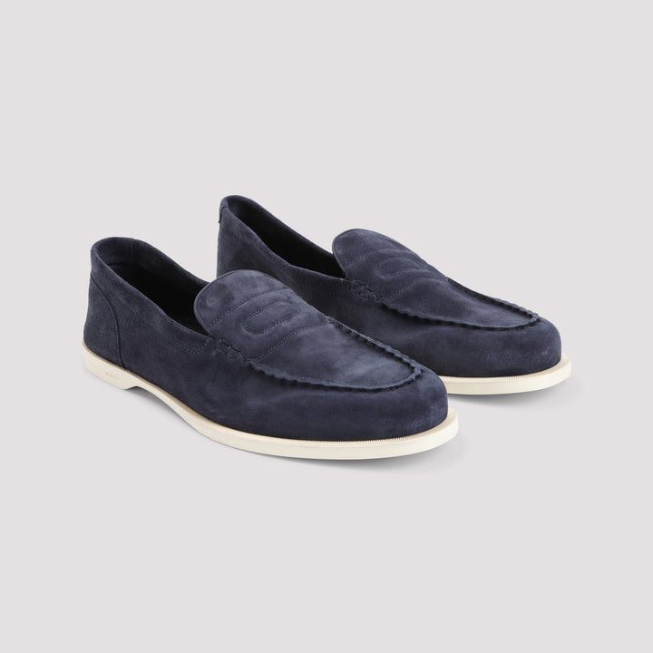 John Lobb Loafers - Blue | f5d672389052cef0241aec838e59ae52d88d8555
