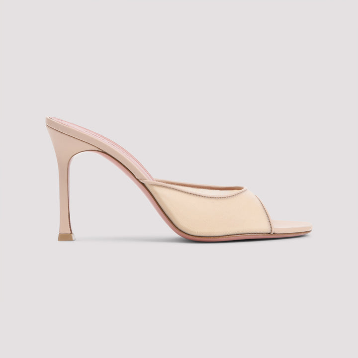 Amina Muaddi Mules - Nude & Neutrals | a0f8a89bcf4f7cb779a1fef1d597b0c546cb9282