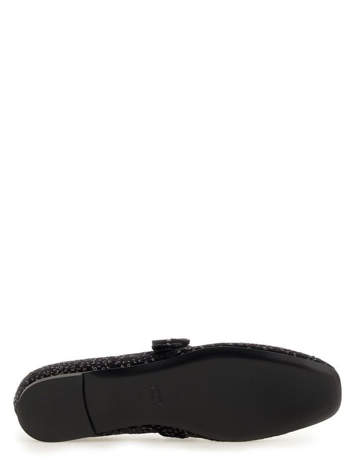 Roberto Festa Flat Shoes - Black | b972808bcef201775f99ab77fdc20cfd9aa3e778
