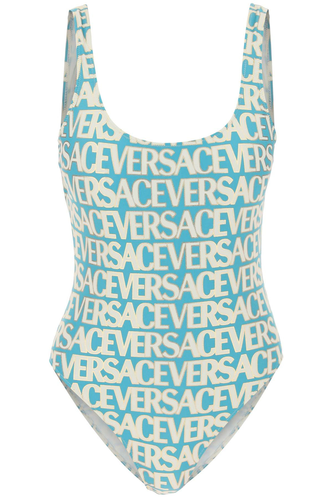 Versace Allover One Piece Swimwear