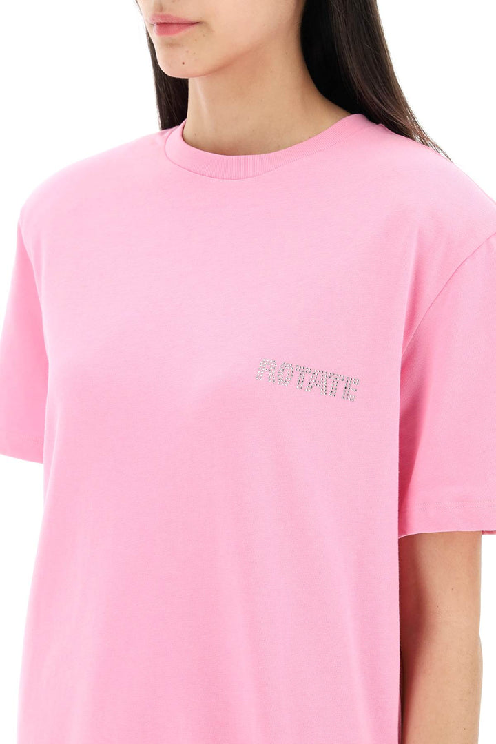 Crystal Cut Out T Shirt